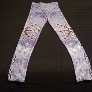 Amethyst seed of life legging